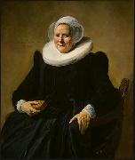 Frans Hals Portrait of an Elderly Lady oil painting on canvas